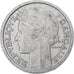 Francia, 2 Francs, Morlon, 1945, Paris, Alluminio, BB+, Gadoury:538a
