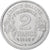 Frankrijk, 2 Francs, Morlon, 1946, Beaumont-Le-Roger, Aluminium, ZF+
