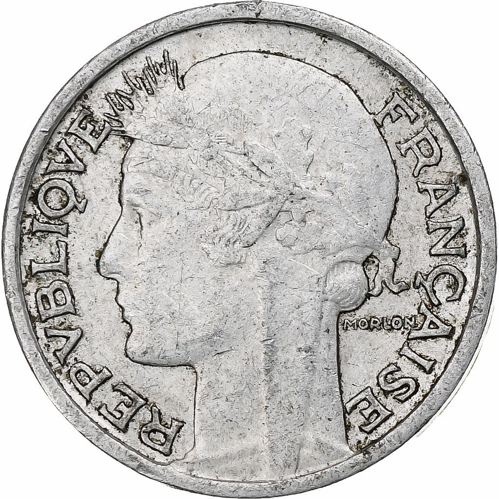 France, 50 Centimes, Morlon, 1947, Paris, Aluminum, EF(40-45), Gadoury:426b