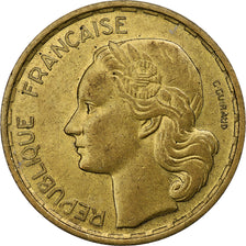 France, 20 Francs, Guiraud, 1950, Paris, 3 faucilles, Cupro-Aluminium