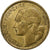 Francia, 20 Francs, Guiraud, 1952, Beaumont-Le-Roger, Rame-alluminio, BB+