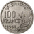 França, 100 Francs, Cochet, 1954, Beaumont-Le-Roger, Cobre-níquel, AU(55-58)