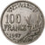 Frankrijk, 100 Francs, Cochet, 1957, Paris, Cupro-nikkel, ZF+, Gadoury:897