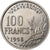 Francja, 100 Francs, Cochet, 1958, Paris, Miedź-Nikiel, AU(50-53), Gadoury:897
