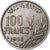Francja, 100 Francs, Cochet, 1958, Beaumont-Le-Roger, Miedź-Nikiel, EF(40-45)