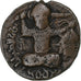 Artuqids, Husam al-Din Yuluq Arslan, Dirham, 1184-1201, Mardin, Bronzo, MB+