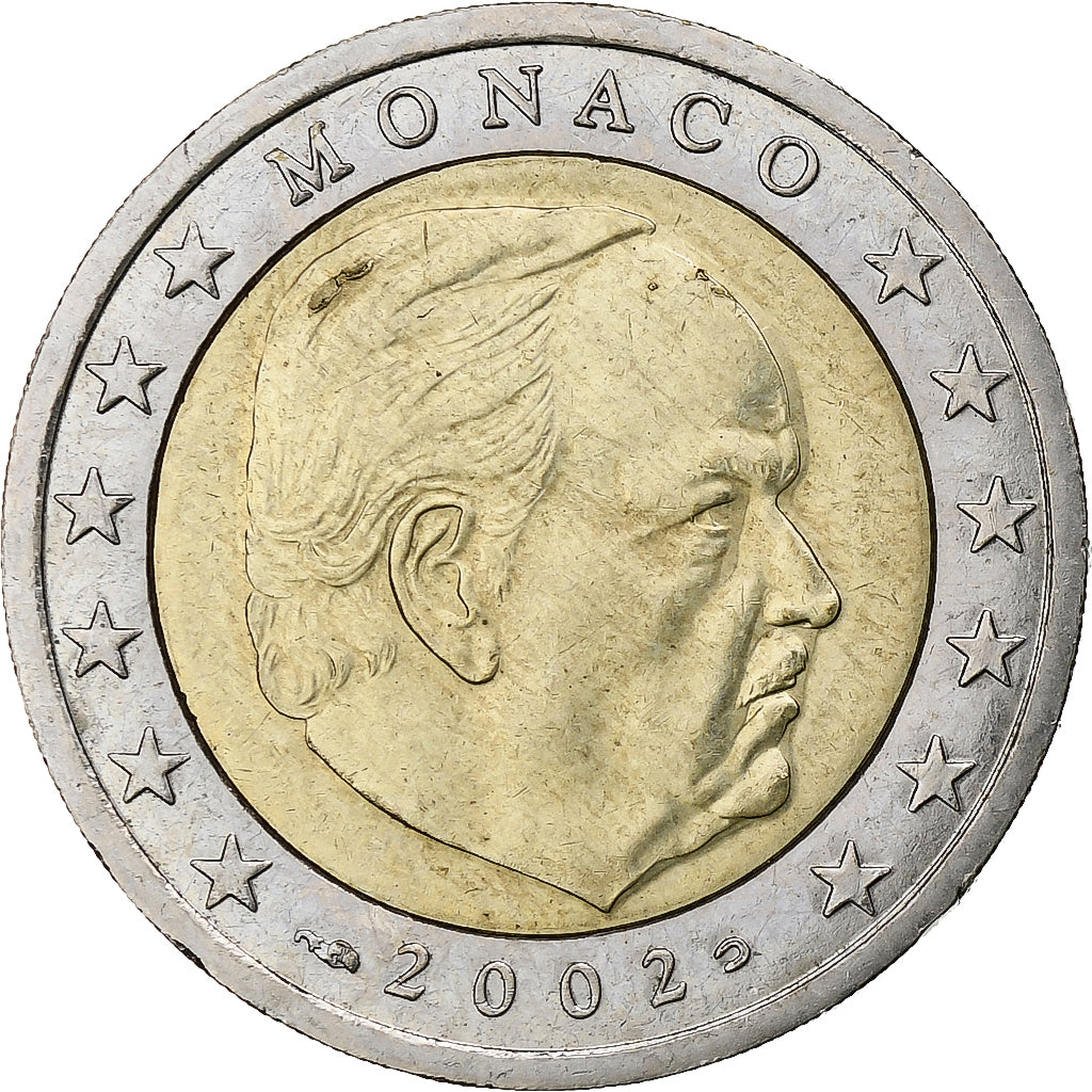 Monaco, Rainier III, 2 Euro, 2002, Monnaie de Paris, Bimétallique, SUP