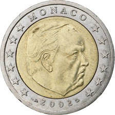 Monaco, Rainier III, 2 Euro, 2002, Monnaie de Paris, Bimétallique, SUP