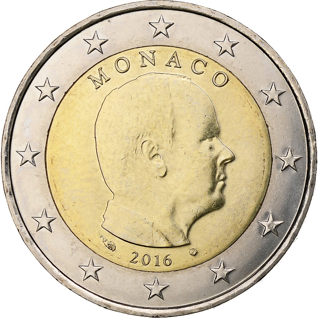 Monaco, Albert II, 2 Euro, 2016, Monnaie de Paris, Bimétallique, SUP