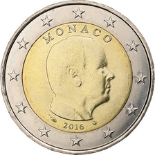 Monaco, Albert II, 2 Euro, 2016, Monnaie de Paris, Bimétallique, SUP