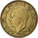 Mónaco, Rainier III, 50 Francs, 1950, Paris, Cobre-Alumínio, AU(55-58)