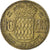 Monaco, Rainier III, 10 Francs, 1950, Paris, Cupro-Aluminium, SS+