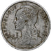 Réunion, 5 Francs, Bazor, 1955, Paris, Aluminum, VF(30-35), KM:9