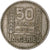 Francia, Algérie, 50 Francs, 1949, Paris, Rame-nichel, BB, KM:92
