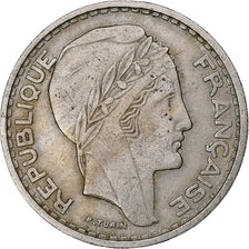 France, Algérie, 50 Francs, 1949, Paris, Copper-nickel, EF(40-45), KM:92
