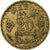 França, Maroc, Mohammed V, 20 Francs, AH 1371/1952, Paris, Alumínio-Bronze