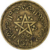 França, Maroc, Mohammed V, 10 Francs, AH 1371/1952, Paris, Alumínio-Bronze