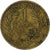 Francia, Tunisie, Muhammad VI, Franc, 1926, Paris, Aluminio - bronce, BC+