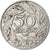 Poland, 50 Groszy, 1923, Nickel, EF(40-45), KM:13