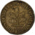 Duitsland, 5 Pfennig, 1950, Stuttgart, Brass Clad Steel, FR+, KM:107