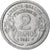 Frankrijk, 2 Francs, Morlon, 1941, Paris, Aluminium, ZF+, Gadoury:538