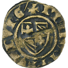 Burgundian Netherlands, Philippe le Hardi, Double Mite, 1384-1404, Copper