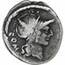 Carisia, Denarius, 46 BC, Rome, Prata, VF(30-35), Crawford:464/3a