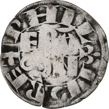 France, Philippe II Auguste, Denier Parisis, 1180-1223, Arras, Billon