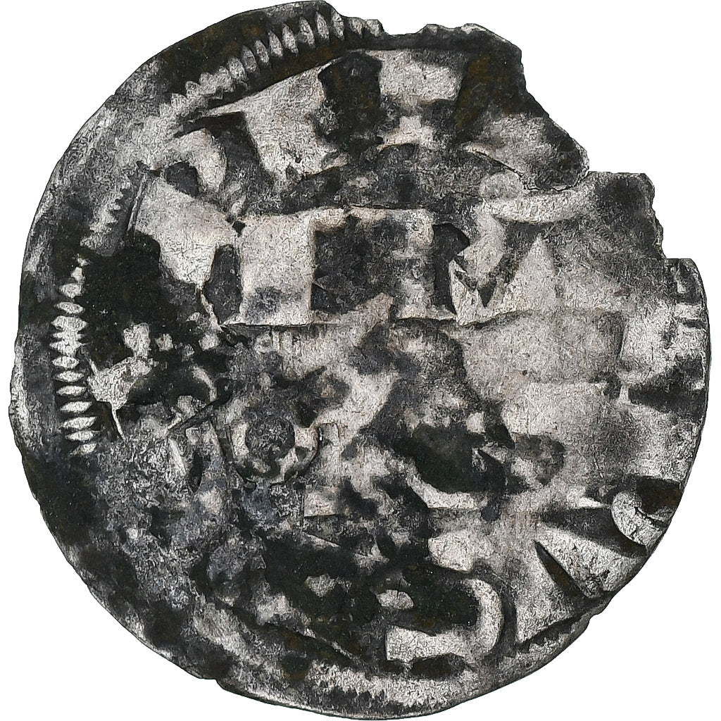 França, Philippe II Auguste, Denier Parisis, 1180-1223, Arras, Lingote
