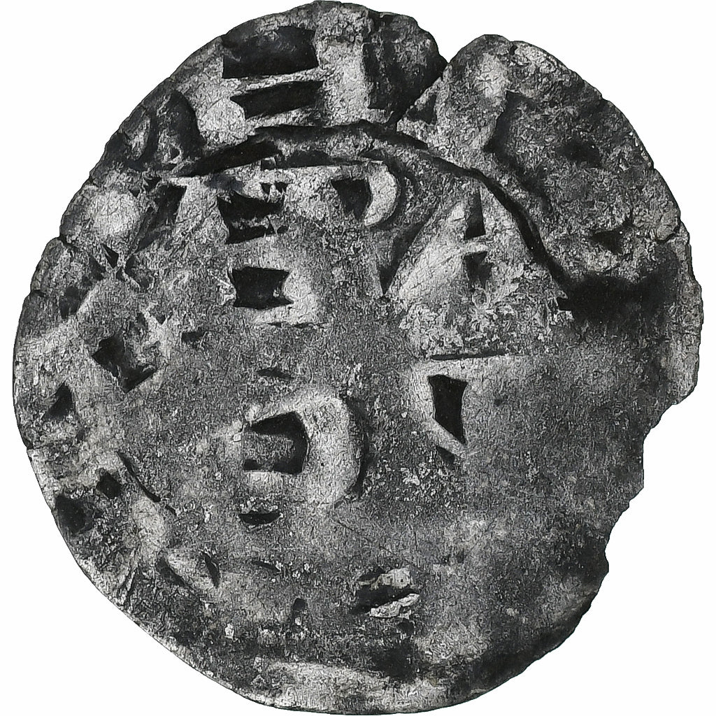 França, Philippe II Auguste, Denier Parisis, 1180-1223, Arras, Lingote