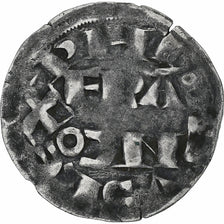 France, Philippe II Auguste, Denier Parisis, 1180-1223, Arras, Billon
