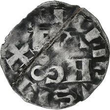 France, Philippe II Auguste, Denier Parisis, 1180-1223, Paris, Billon