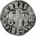 France, Philippe II Auguste, Denier Parisis, 1180-1223, Paris, Billon