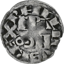 France, Philippe II Auguste, Denier Parisis, 1180-1223, Paris, Billon