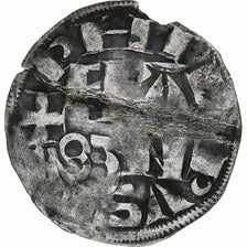 France, Philippe II Auguste, Denier Parisis, 1180-1223, Montreuil-sur-Mer