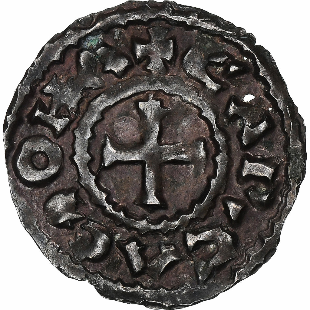 County of Carcassonne, Denier, 950-1075, Carcassonne, Silver, AU(50-53)