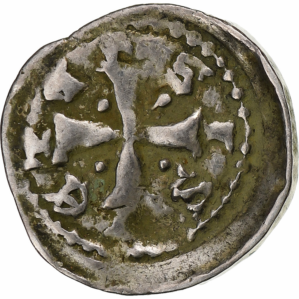 Francia, Bishopric of Metz, Jean d'Apremont, Denier, 1224-1238, Metz, Plata
