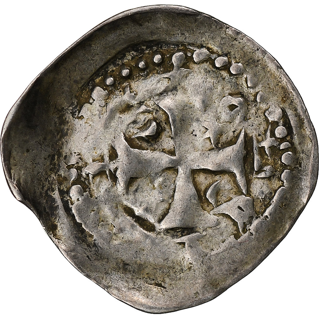 Évêché de Metz, Jacques de Lorraine, Denier, 1240-1260, Metz, Argent