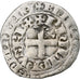 France, Philippe VI, Gros à la queue, 1348-1350, Billon, TB+, Duplessy:265