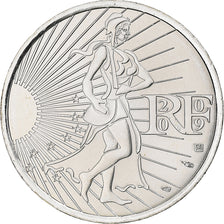 France, 10 Euro, Semeuse, 2009, Monnaie de Paris, Argent, SPL, KM:1580