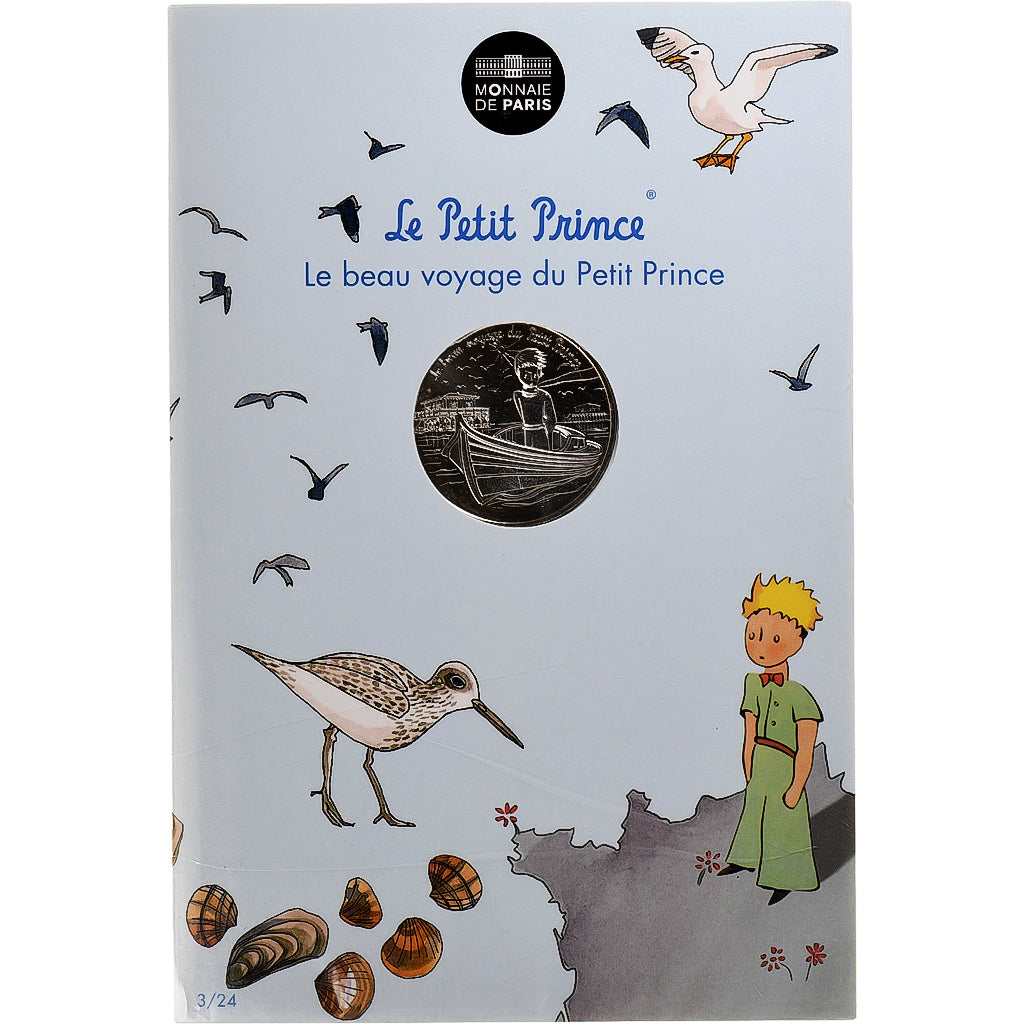 Francia, 10 Euro, Petit Prince dans la Baie d'Arcachon, 2016, MDP, Plata, FDC