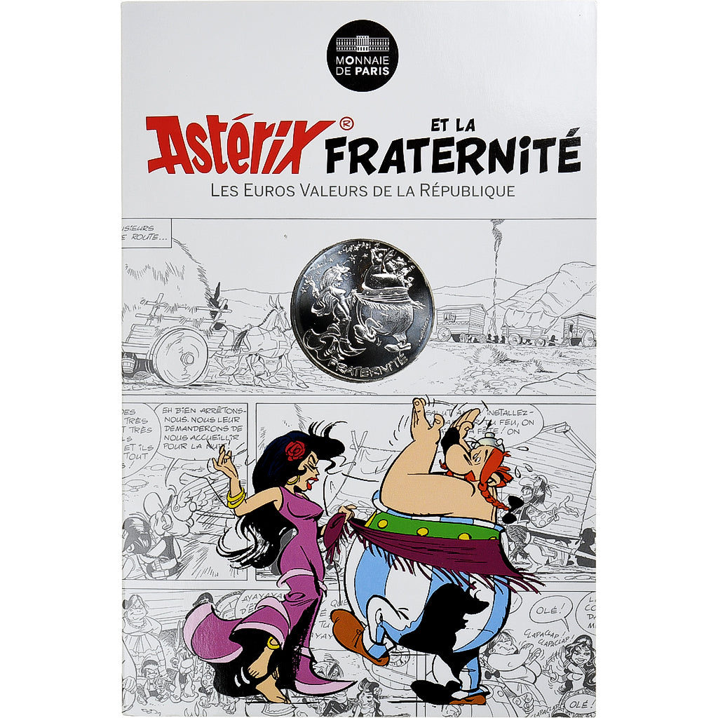 Francia, 10 Euro, Astérix Fraternité (Astérix en Hispanie), 2015, MDP