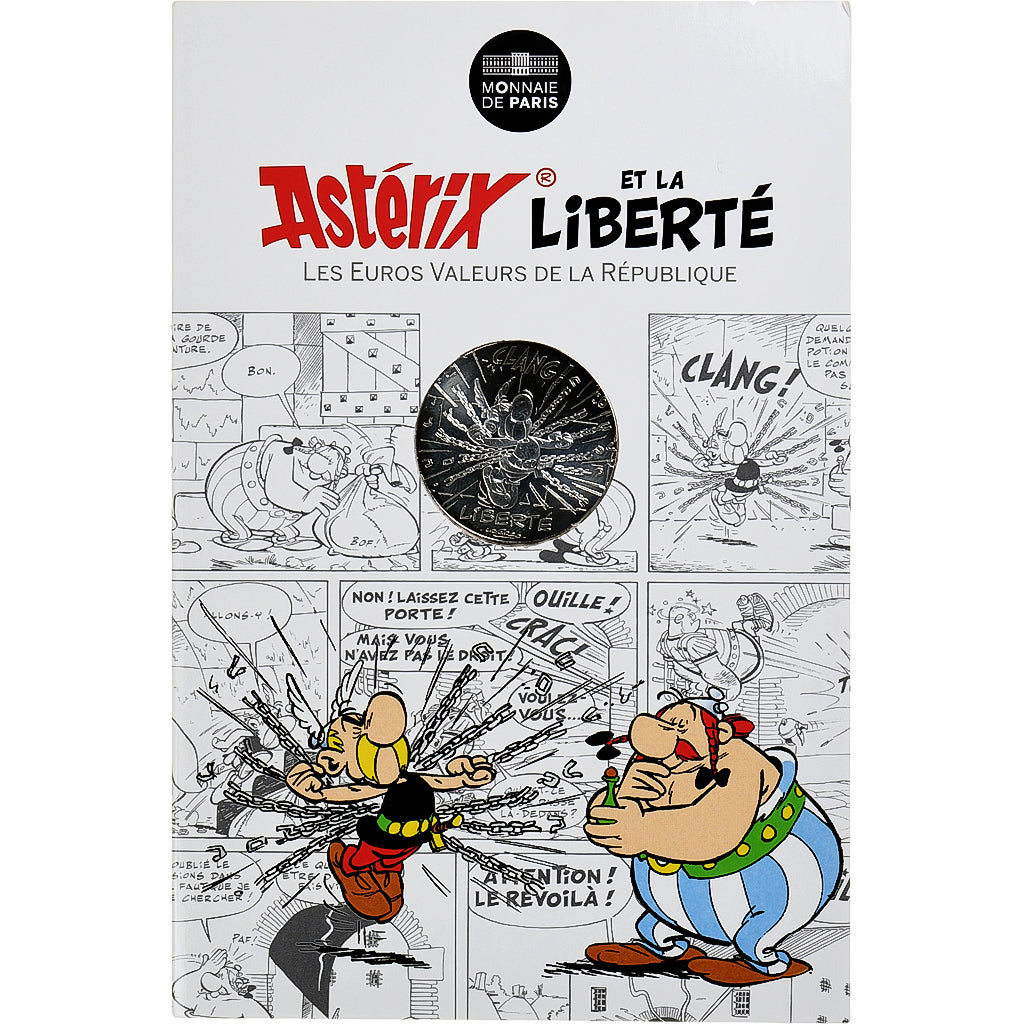 France, 10 Euro, Astérix Liberté (Le Tour de Gaule), 2015, MDP, Silver