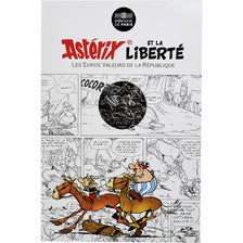 France, 10 Euro, Astérix Liberté (Le Tour de Gaule), 2015, MDP, Silver