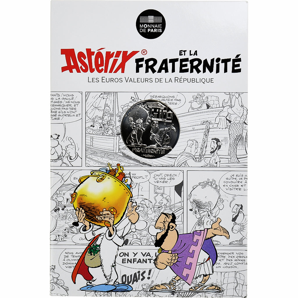 Francia, 10 Euro, Astérix Fraternité (Astérix aux Jeux Olympiques), 2015