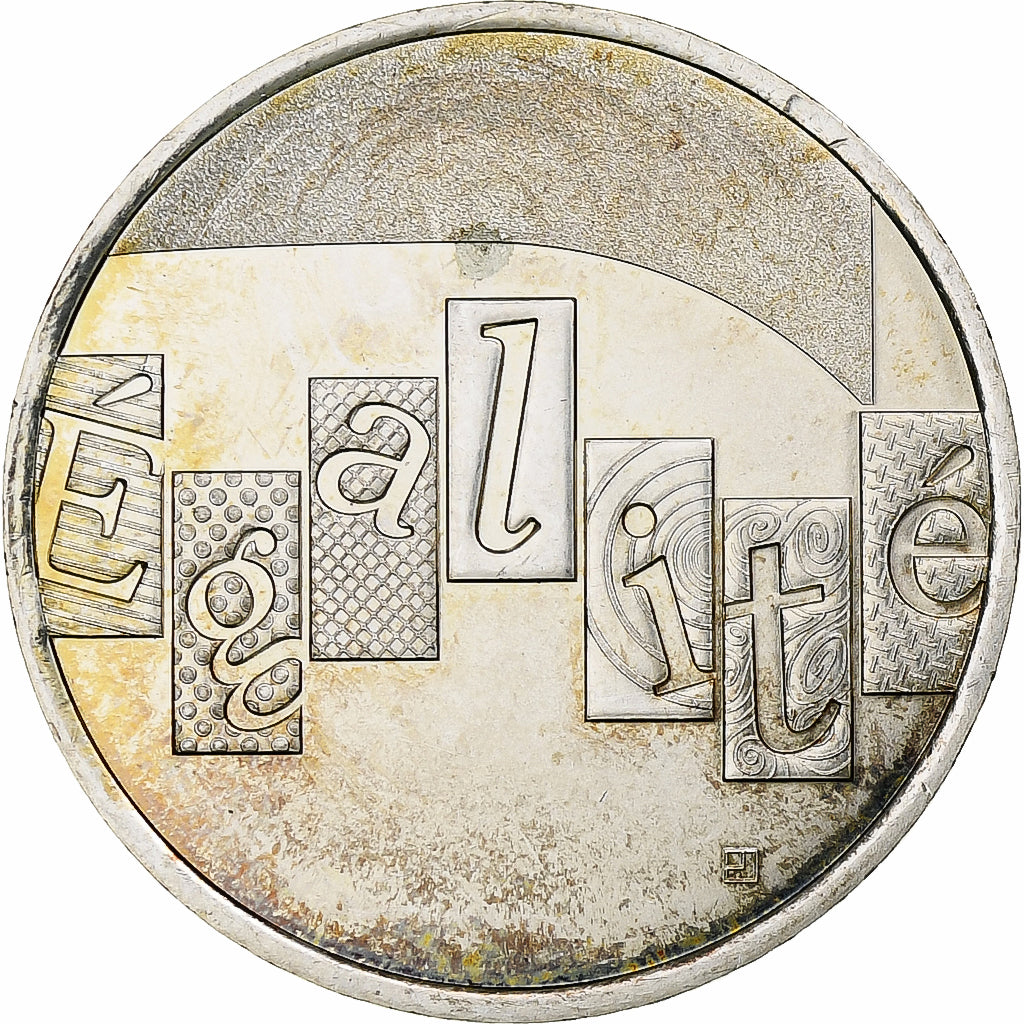 Francja, 5 Euro, Egalité, 2013, Monnaie de Paris, Srebro, MS(63)