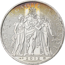 France, 10 Euro, Hercule, 2012, Monnaie de Paris, Silver, MS(63)