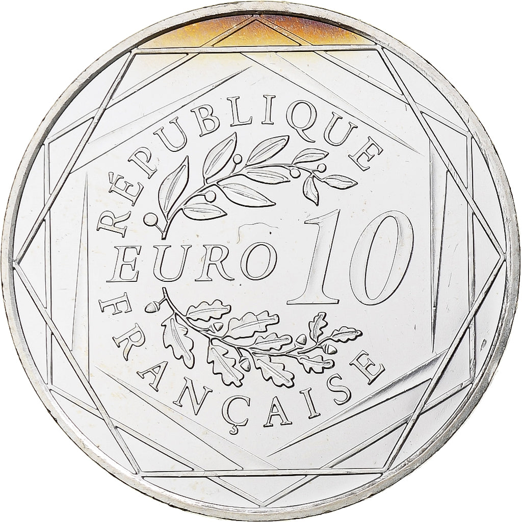 France, 10 Euro, Hercule, 2012, Monnaie de Paris, Silver, MS(63)