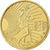 France, 10 Euro, Semeuse, 2009, Monnaie de Paris, Argent plaqué or, FDC