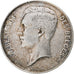 Belgium, Albert II, Franc, 1912, Brussels, Silver, EF(40-45)